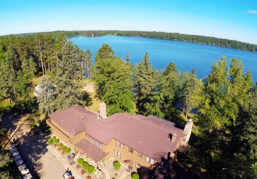 Community-5 lake area drone photo